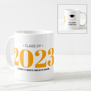 Einfache moderne GRAD 20___ Abschluss Kaffee Tasse