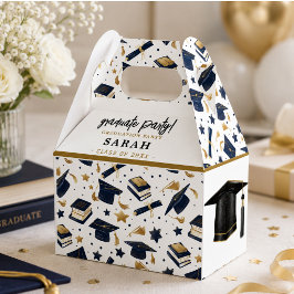 Einfache moderne Graduierungspartei Geschenkschachtel