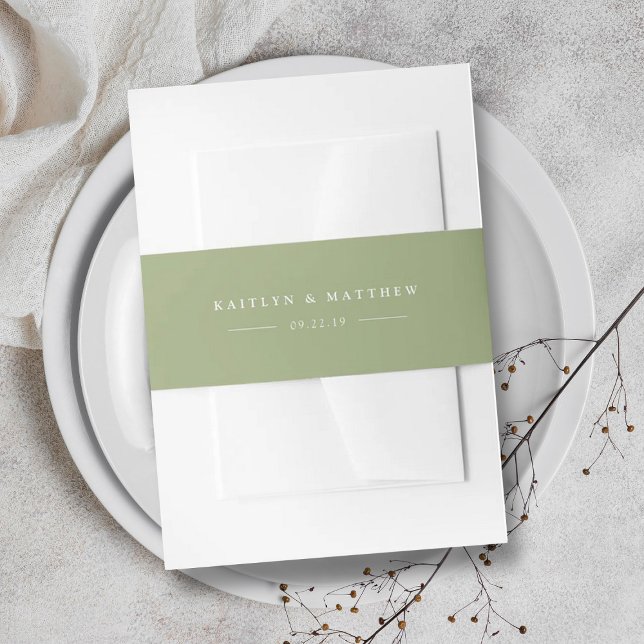 Einfache moderne Heirat Einladungsbanderole (Von Creator hochgeladen)