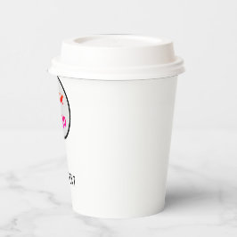 EINFACHE MODERNE HINZUFÜGEN IHR LOGO PAPPBECHER