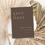 Einfache moderne Hochzeit rettet das Datum Save The Date<br><div class="desc">Einfache moderne Hochzeit rettet das Datum</div>