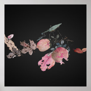 Einfache moderne japanische Kunst Urakami Shunkin Poster