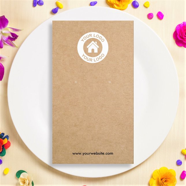 Einfache moderne Kraft Earring Juwelier Display Ca Visitenkarte (Von Creator hochgeladen)