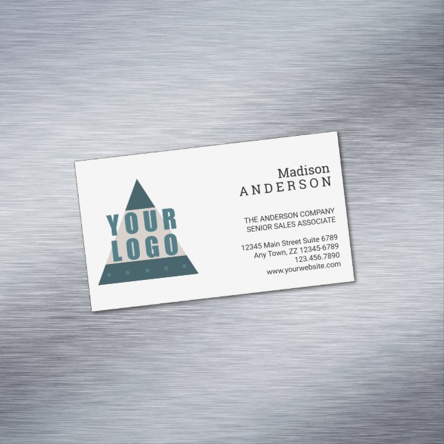 Einfache, moderne, kreative Werbeaktion Magnetische Visitenkarte (Beispiel)