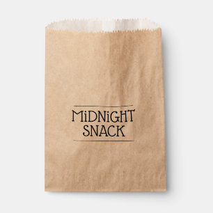 Einfache moderne Leckerei Mitternacht Snack Party Geschenktütchen