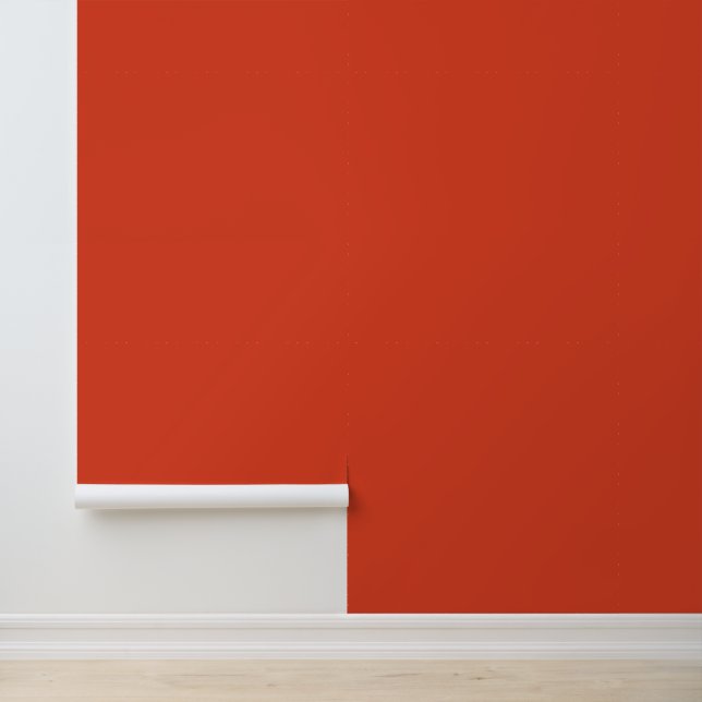 Einfache moderne Mandarine Tango Tapete (Anwendung)