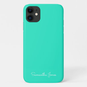 Einfache moderne Minimal-Aqua Case-Mate iPhone Cas Hülle
