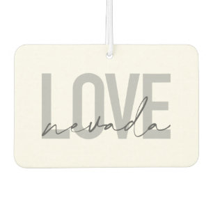 Einfache, moderne, minimale, coole Design Liebe Ne Autolufterfrischer