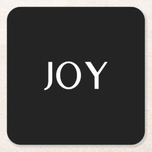 Einfache moderne Minimalistische Berufliche Schwar Rechteckiger Pappuntersetzer