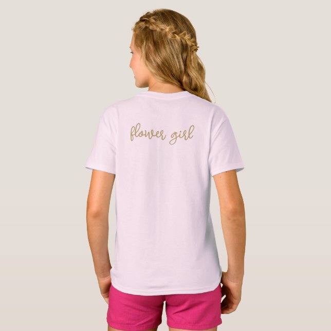 Einfache, moderne Minimalistische Goldschrift | Bl T-Shirt (Schwarz voll)