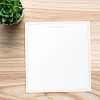 Einfache, moderne, Minimalistische Pfirsich-Zwei-G