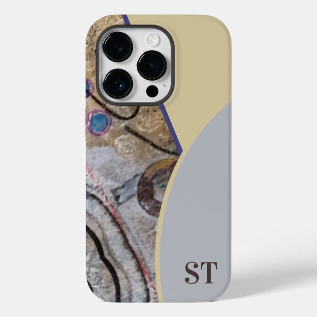 Einfache Moderne mit Abstraktem QR-Code Case-Mate iPhone Hülle (Rückseite)