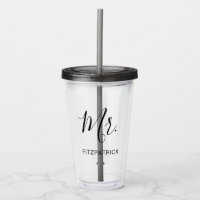 Einfache Moderne Mr. Groom Newlywed Elegant