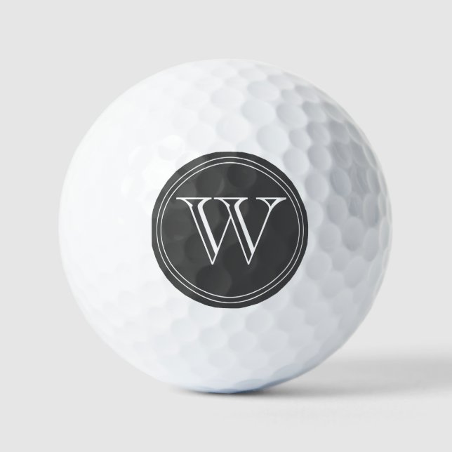 Einfache, moderne Personalisierte Golfplätze Golfball (Vorderseite)