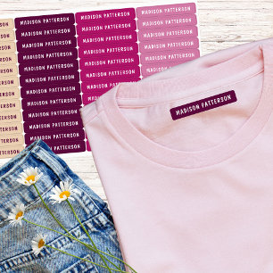 Einfache, moderne Personalisierte Namensverkleidun Etiketten