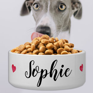Einfache moderne Personalisierte Niedliche Hundeka Napf