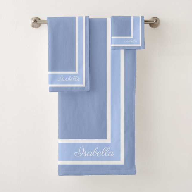 Einfache moderne Ruhe Badhandtuch Set (Insitu)