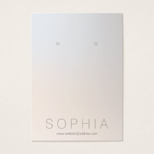 Einfache moderne Schmuckdesignerin Earring Display