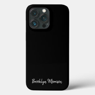 Einfache, moderne Schwarz-weiße, benutzerdefiniert Case-Mate iPhone Hülle