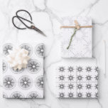 Einfache moderne Silver Sternexplosion Christmas Geschenkpapier Set<br><div class="desc">Einfache moderne silberne Sternexplosion Weihnachtsblätter verpackt. Einfache,  moderne Silber-Sterne-Designs mit kostenfreien Designelementen in einer traditionellen Silber-Weiß-Urlaubspalette.</div>