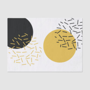 Einfache, moderne, trendige urbane geometrische gr seidenpapier