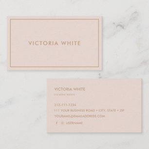 Einfache, moderne und einzigartige Berufliche Bläs Visitenkarte