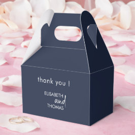 Einfache, moderne und elegante Marinebar Geschenkschachtel