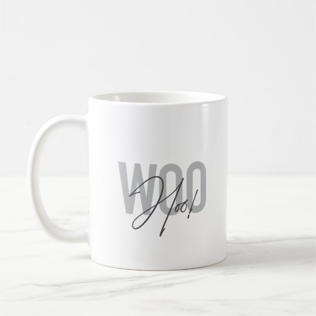 Einfache, moderne, urbane, trendige Design Liebe W Kaffeetasse (Links)