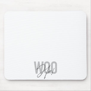 Einfache, moderne, urbane, trendige Design Liebe W Mousepad