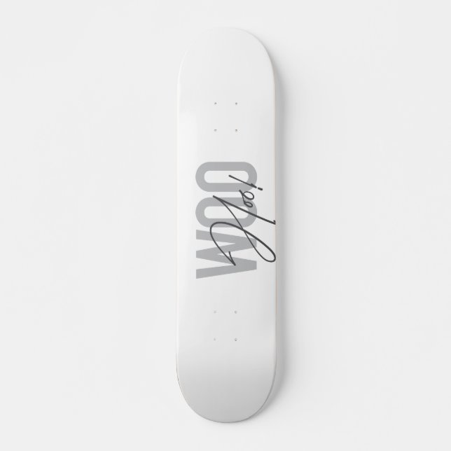 Einfache, moderne, urbane, trendige Design Liebe W Skateboard (Vorne)