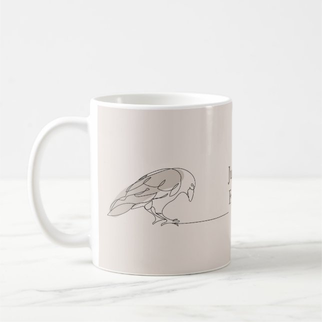 Einfache moderne Zwei-Bird-gebrochen Thread gebroc Kaffeetasse (Links)