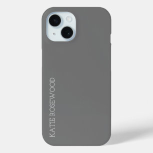 Einfache Monogramm Case-Mate iPhone Hülle