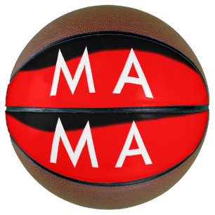 Einfache Monogramm fügen Sie den Namen Mann minima Basketball