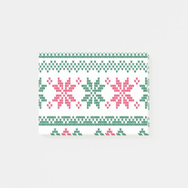 Einfache Motive Muster 5 Post-it Klebezettel (Vorderseite)