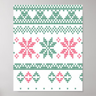 Einfache Motive Muster 5 Poster