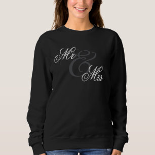 Einfache Mr. und Mrs. Wedding Honeymoon T - Shirt