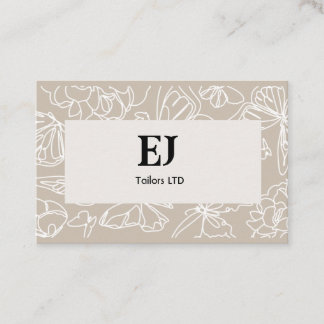 Einfache Muster der Visitenkarten Visitenkarte