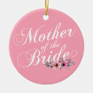 Einfache Mutter der Braut Hochzeit  Ornament