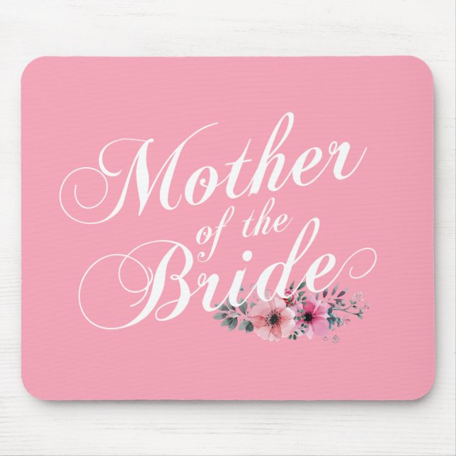 Einfache Mutter der Braut | Mousepad (Vorne)