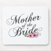 Einfache Mutter der Braut | Mousepad