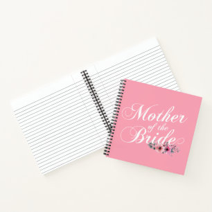Einfache Mutter der Braut   Notebook Notizbuch