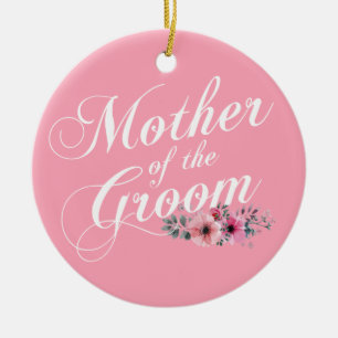 Einfache Mutter der Groomhochzeit   Ornament
