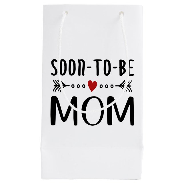 Einfache Mutter-Kind-Mama| Geschenktasche Kleine Geschenktüte (Vorderseite)