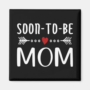 Einfache Mutter-Kind-Mama Magnet