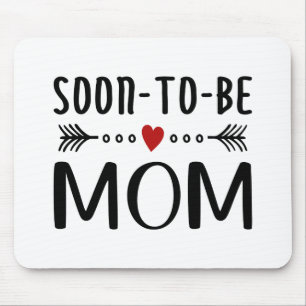 Einfache Mutter-Kind-Mama Mousepad