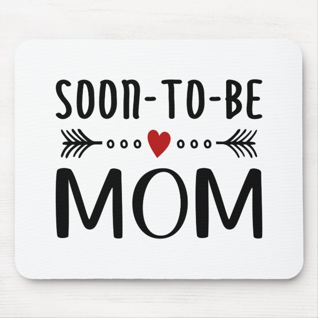 Einfache Mutter-Kind-Mama | Mousepad (Vorne)