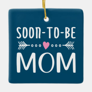 Einfache Mutter-Kind-Mama Ornament
