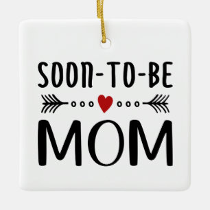 Einfache Mutter-Kind-Mama Ornament