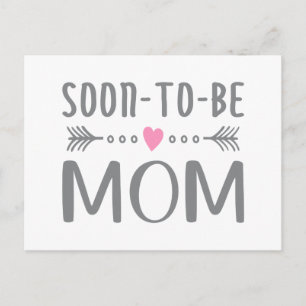 Einfache Mutter-Kind-Mama   Postkarte