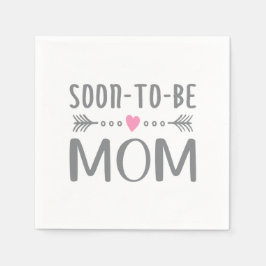Einfache Mutter-Kind-Mama | Serviette